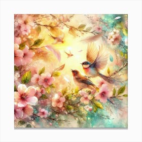 Cherry Blossoms Canvas Print