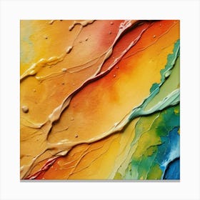 Abstract Abstract Painting Canvas Print