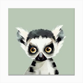 Lemur Canvas Print