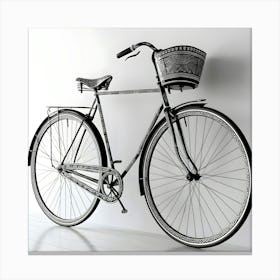 Vintage Bicycle 2 Toile