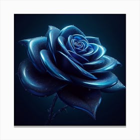 Dark Rose Canvas Print