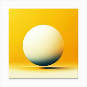 Abstract Sphere 1 Canvas Print