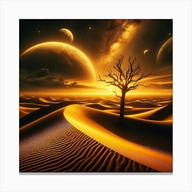 Desert Landscape 18 Canvas Print