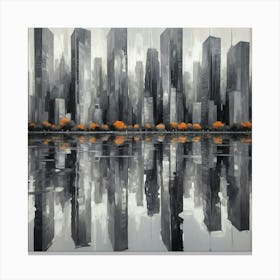 'Cityscape' 1 Canvas Print