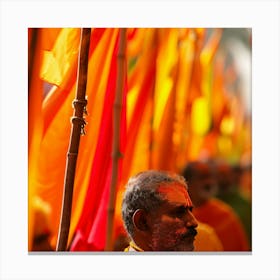 Hindu Festival Canvas Print