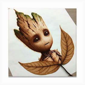 Guardians Of The Galaxy Groot 5 Canvas Print