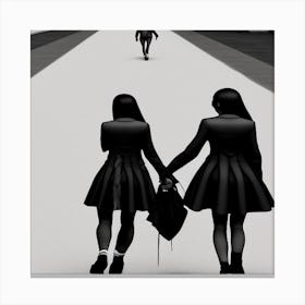 Sisters 7 ( Fromhifitowifi ) Canvas Print