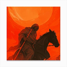 King Of The Desert Canvas Print