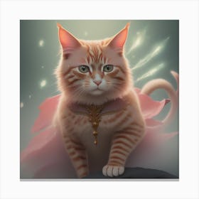 Fairy Cat Canvas Print