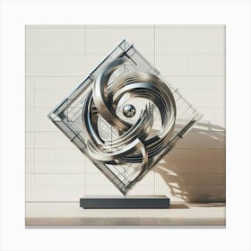 Abstract Sculpture 3 Canvas Print