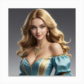 Cinderella 27 Canvas Print