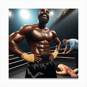 Dominant Champion Canvas Print