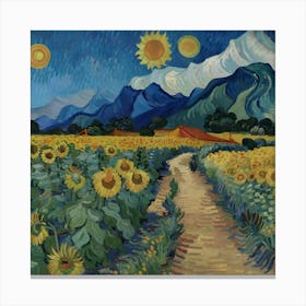 Sunflowers 9 Canvas Print
