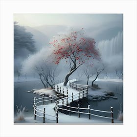 Winter Landscape 1 Canvas Print