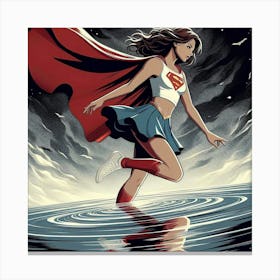 Supergirl 7 Canvas Print