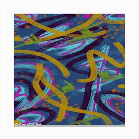 Abstract painting 1 Canvas Print