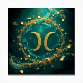 Zodiac Sign Canvas Print