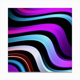 Abstract Wavy Lines 17 Toile