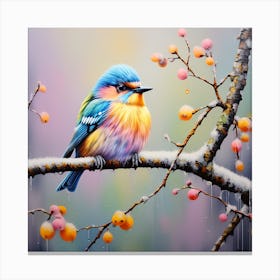 Colorful Bird Canvas Print