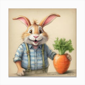 Bunny Rabbit 10 Canvas Print