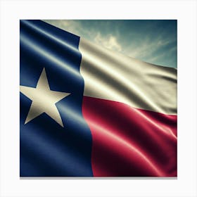 Texas Flag Canvas Print