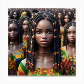 Afrofuturism Canvas Print