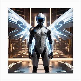 Futuristic Space Suit 13 Canvas Print