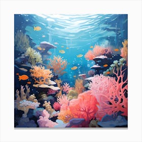 Coral Reef 1 Canvas Print