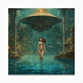 Mermaid Canvas Print