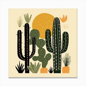 Cactus 47 Canvas Print