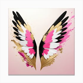 Angel Wings abstract Canvas Print