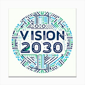 Vision 2020 8 Canvas Print