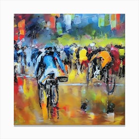 .FINISH THE RACE! #00012 Canvas Print