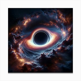 Black Hole In Space 1 Canvas Print