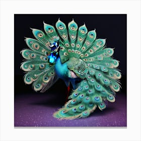 Peacock 7 Canvas Print