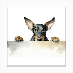 Doberman Pinscher 5 Canvas Print