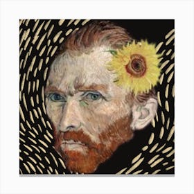 Van Gogh Floral Canvas Print