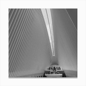 The Oculus at the World Trade Center - Square Canvas Print
