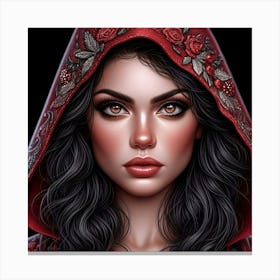 Red Riding Hood 4 Canvas Print