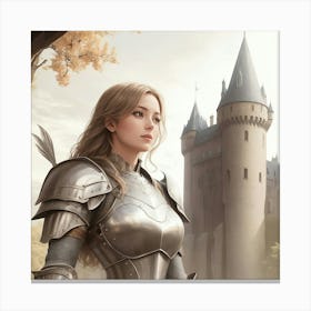 Knight of the Keep Canvas Print