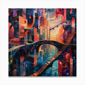 Cityscape 65 Canvas Print