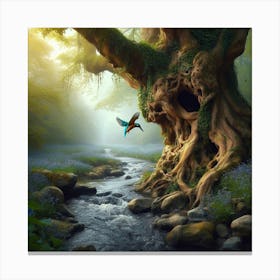 Tree In The Forest 6 Canvas Print