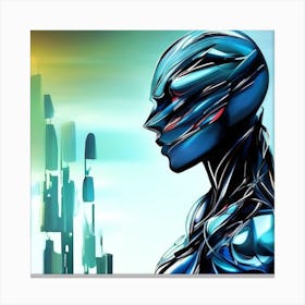 Cyborg Canvas Print