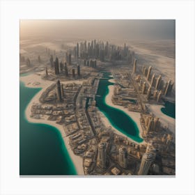 Dubai - Dubai Stock Videos & Royalty-Free Footage Canvas Print