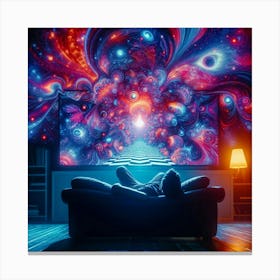 Psychedelic Painting Canvas Print