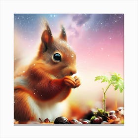 Creative Wild Animal Representation 1 Canvas Print