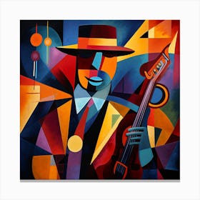 Jazz Musician 25 Canvas Print