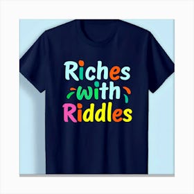 Riches With Riddles 3 Canvas Print