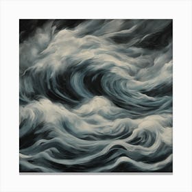 Stormy Seas 9 Canvas Print