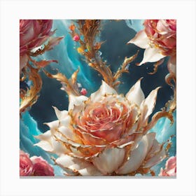 Roses 1 Canvas Print